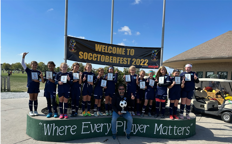 BSC Premier 2012 Girls White Socctoberfest Champions!
