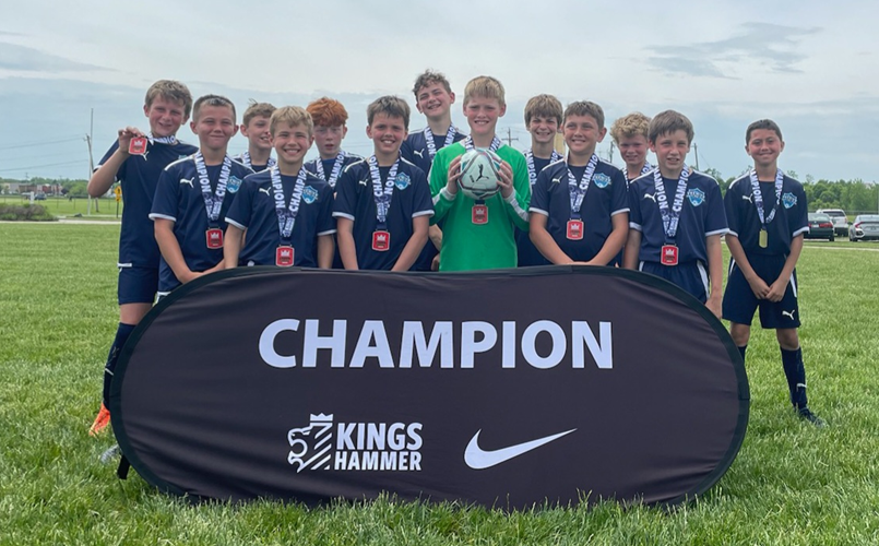 12U Boys White Champions at the  Crown Challenge