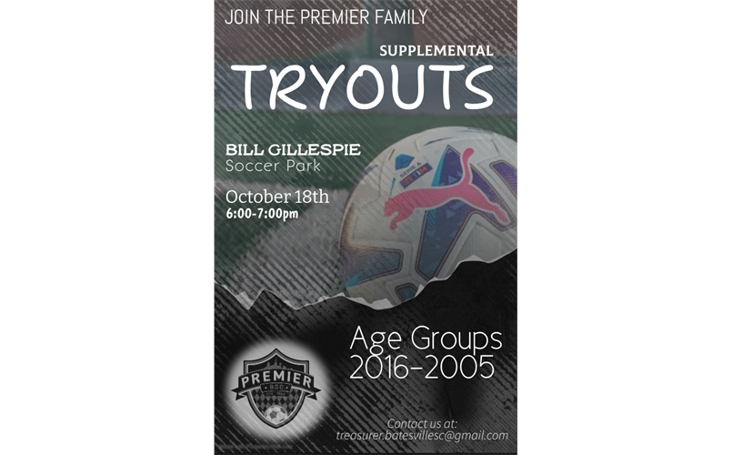 Spring 2024 Premier Supplemental Tryouts