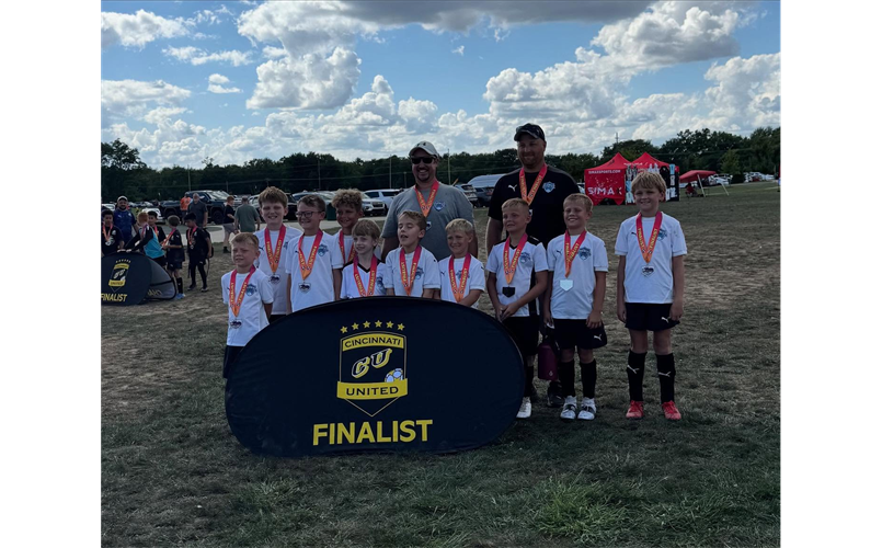 The Premier B16 placed Finalists in the Party on the Pitch!