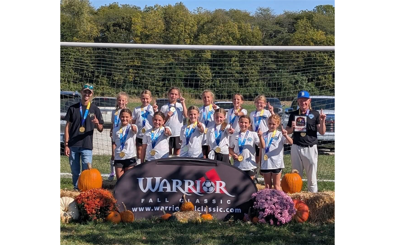 The Premier G14 placed Champions in the Warrior Fall Classic!